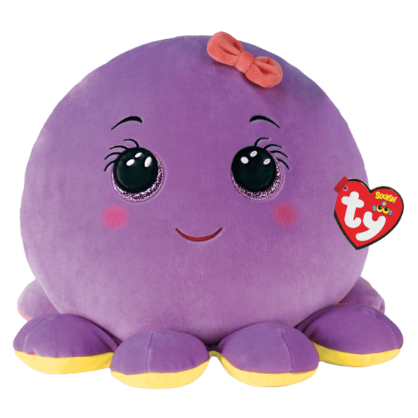 TY Squishy Beanies - 10-Inch Octavia the Octopus