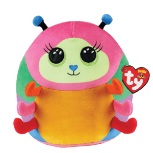 TY Squishy Beanies - 10'' Nessa the Caterpillar