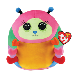 TY Squishy Beanies - 10'' Nessa the Caterpillar