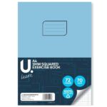 U Learn A4 Exercise Book with 5mm Grid, 70gsm, 36 Pages
