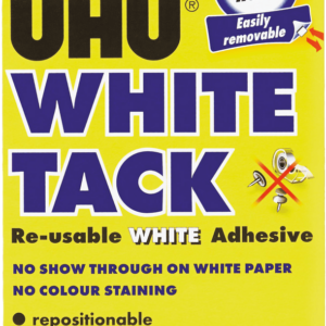 UHU White Tack with 33% More Free