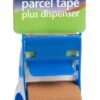 Ultratape Acrylic Buff Packaging Tape with Dispenser, 48mm x 20m