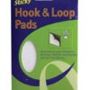 Ultratape Black Hook-and-Loop Adhesive Pads