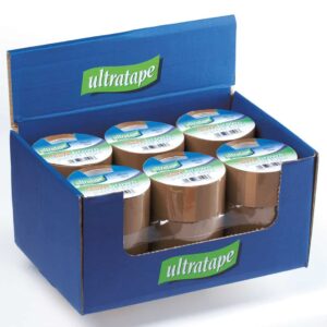 Ultratape Durable Brown Packaging Tape 48mm x 50m CDU