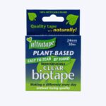 Ultratape Plant-Based Biodegradable Clear Tape, 24mm x 30m