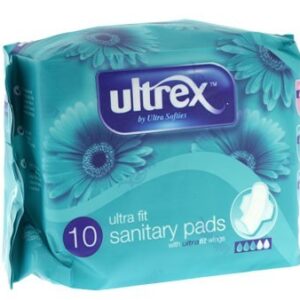 ULTREX ULTRA FIT 10-PACK SANITARY PADS