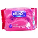 Ultrex Ultra Slim Sanitary Pads Pack of 10