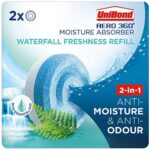 UNIBOND AERO 360 Waterfall Refill Packs - 2 Count Moisture Absorbers