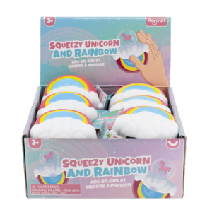 Unicorn & Rainbow Squeezy Display Unit