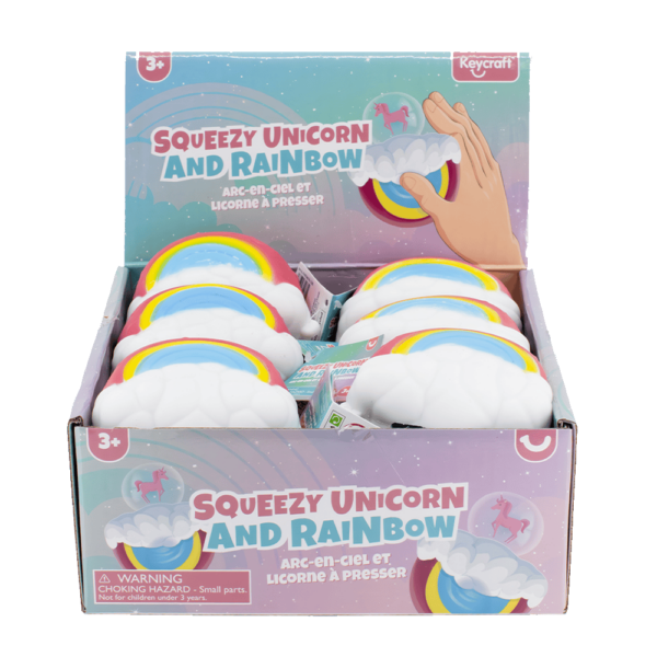 Unicorn & Rainbow Squeezy Display Unit