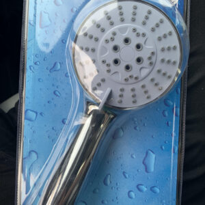 UNIVERSAL SHOWER HEAD WITH 5 FUNCTION SETTINGS