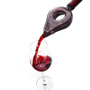 VACU VIN WINE POURER WITH AERATOR (ENHANCES WINE WITH OXYGEN)