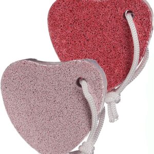 VALENTINE'S HEART PUMICE STONE IN VARIOUS COLORS