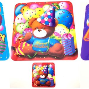 VARIETY OF DESIGNS BIRTHDAY MATS AND COASTERS