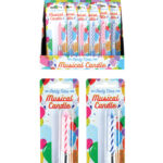 VARIETY PACK OF MUSICAL BIRTHDAY CANDLES