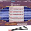 VEDMANTRA NAG CHAMPA SCENTED INCENSE STICKS 120 COUNT WITH HOLDER