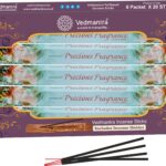 VEDMANTRA SCENTED INCENSE STICKS WITH HOLDER - 120 PACK, PRECIOUS FRAGRANCE