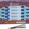 VEDMANTRA SCENTED INCENSE STICKS WITH HOLDER - TURKISH EYE, 120 PACK