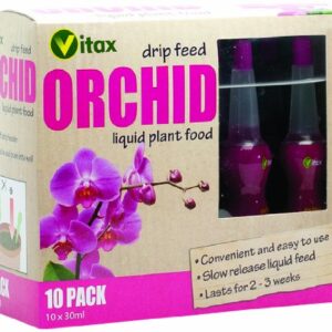 Vitax Orchid Drip Feed Mini Bottles, 30ml, Pack of 10