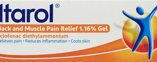 Voltarol 1.16% Gel for Back & Muscle Pain Relief, 30g