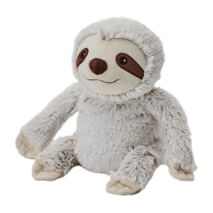 Warmies Marshmallow Sloth Plush Toy, 13 Inches