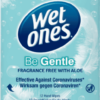 Wet Ones Be Gentle Biodegradable Anti-Bacterial Soft Wipes, Pack of 12