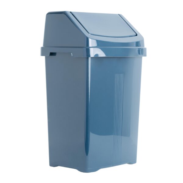 WHAM CASA 50L Swing Trash Bin in Navy Blue