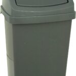 WHAM CASA 8L Silver Swing Bin