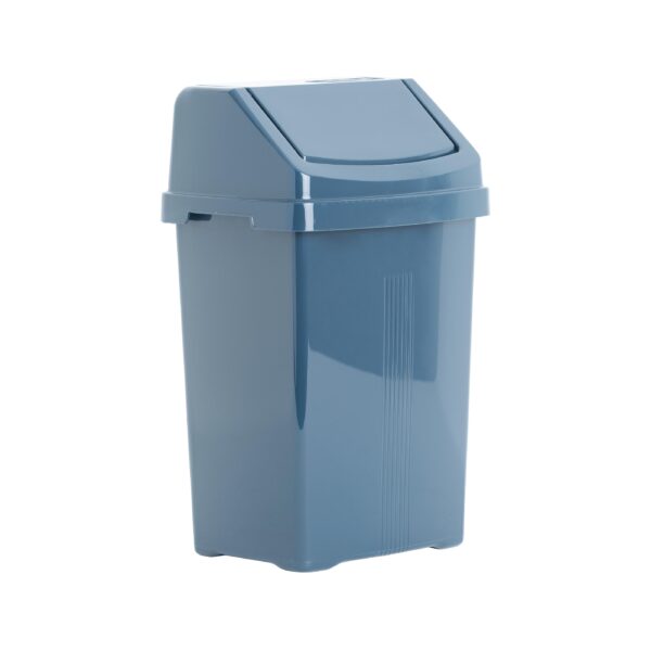 WHAM CASA 8L Swing Trash Bin in Navy Blue