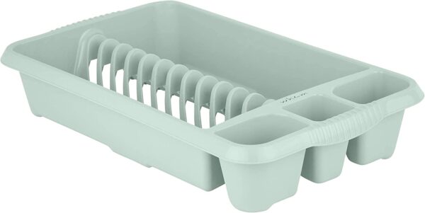 WHAM CASA MEDIUM SILVER SAGE DISH RACK