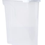 WHAM CUISINE 5L Clear/Ice White Cereal Dispenser Container