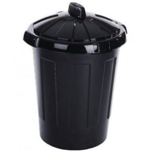 WHAM EDEN 80L STORAGE BIN WITH BLACK LID