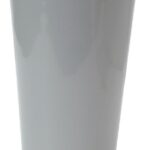 WHAM STUDIO 18CM TALL ROUND PLANTER COVER - COOL GREY