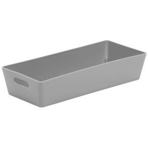 WHAM Studio 2.01 Rectangular Basket in Cool Grey