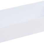 WHAM STUDIO 2.01 RECTANGULAR BASKET IN ICE WHITE