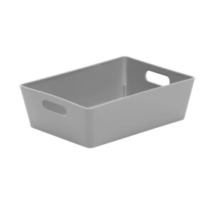 WHAM STUDIO 3.01 RECTANGULAR BASKET IN COOL GREY