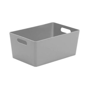 WHAM STUDIO RECTANGULAR BASKET 4.02 IN COOL GREY