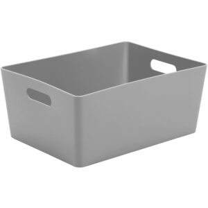 WHAM STUDIO RECTANGULAR BASKET 5.02 IN COOL GREY