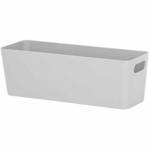 WHAM STUDIO RECTANGULAR BASKET 7.01 IN GREY