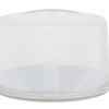 WHAM WHAM Deep Round Cake/Cheese Dome with Clear Aluminum Cover