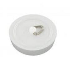 White Basin & Bath Plug Set - 38mm & 45mm