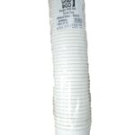 White Kraft Ripple Wall Hot Drink Cups, 50-Pack (296ml / 10oz)