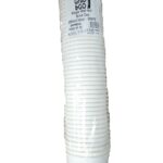 White Kraft Ripple Wall Hot Drink Cups, 50-Pack (296ml / 10oz)