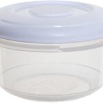 WHITEFURZE 0.25L White Round Food Container