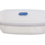 WHITEFURZE 2.33 LITER RECTANGULAR FREEZER-TO-MICROWAVE STORAGE CONTAINER