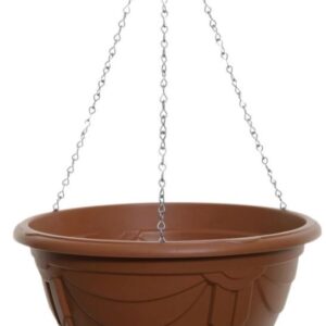 Whitefurze 32cm Venetian Hanging Basket/Planter - Terracotta