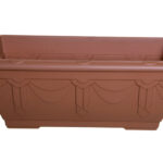 Whitefurze 60cm Terracotta Venetian Patio Planter