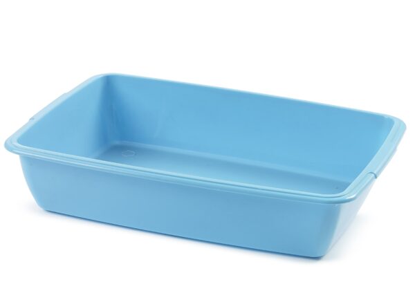 Whitefurze Cat Litter Tray, Assorted Colors, 46cm