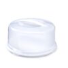 Whitefurze Circular Cake Container with Lid