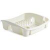 Whitefurze Cream Large Dish Drainer